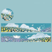 Load image into Gallery viewer, Cosmic Scape &amp; Flower Fields Beautiful Washi Masking Tape For Stunning Scrapbooking DIY Journal Letter Mail Paper Crafts
